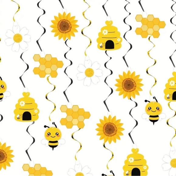 Bee-Themed Gender Reveal/Shower Decor - Picture 2 of 9